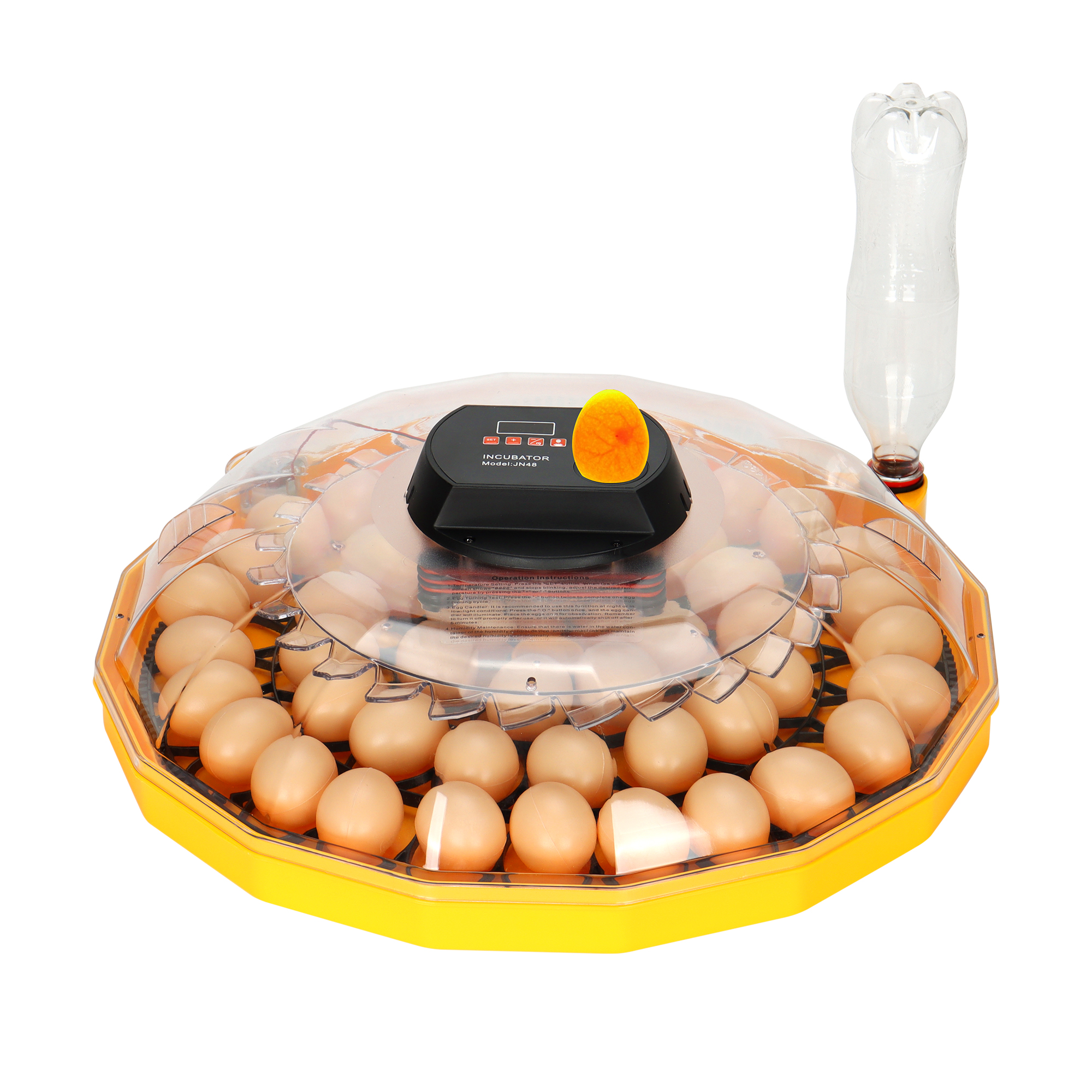 48 Egg Automatic Incubator Hatching Machine Chicken Small Mini Egg Hatcher High Hatching Rate
