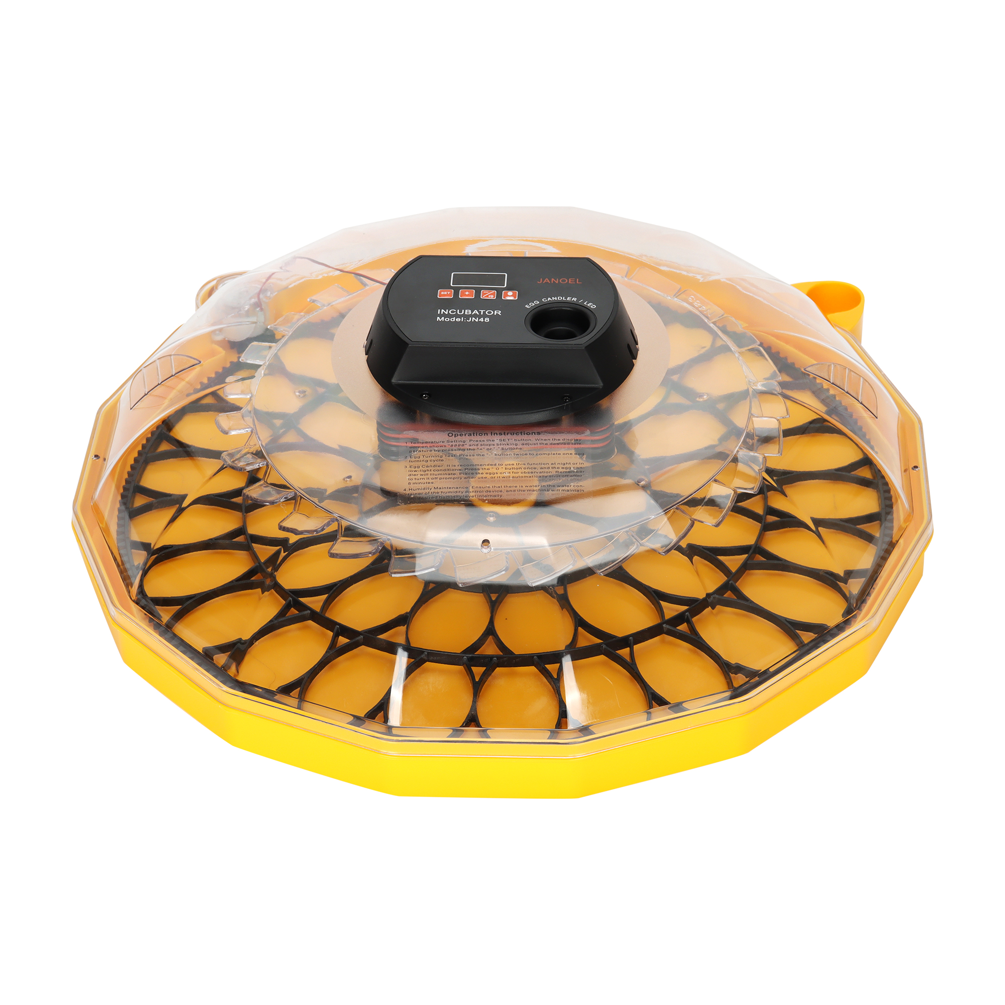 48 Egg Automatic Incubator Hatching Machine Chicken Small Mini Egg Hatcher High Hatching Rate