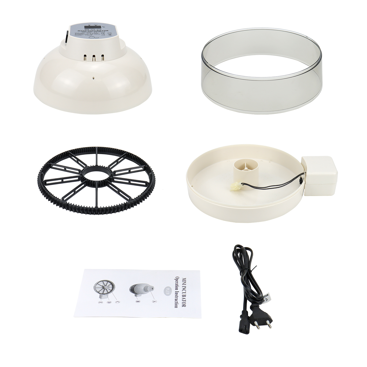 10 Eggs Incubator Automatic Egg Turning for Chicken Duck Quail
