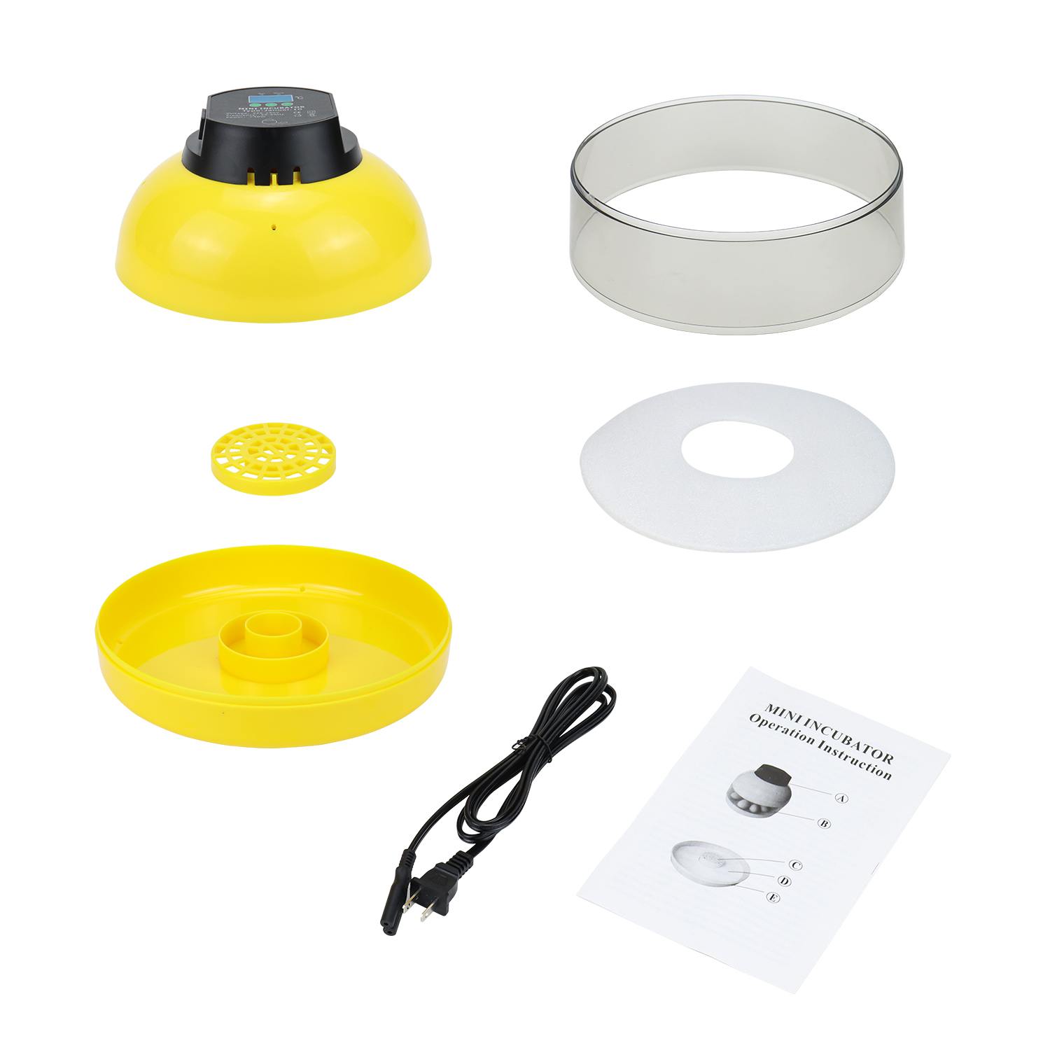 10 Eggs Manual Incubator Small Mini Hatching Machine